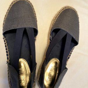 Metallic Denim Shoe